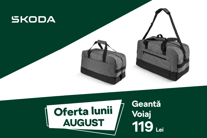 Geanta de Voiaj Skoda - Oferta Lunii August